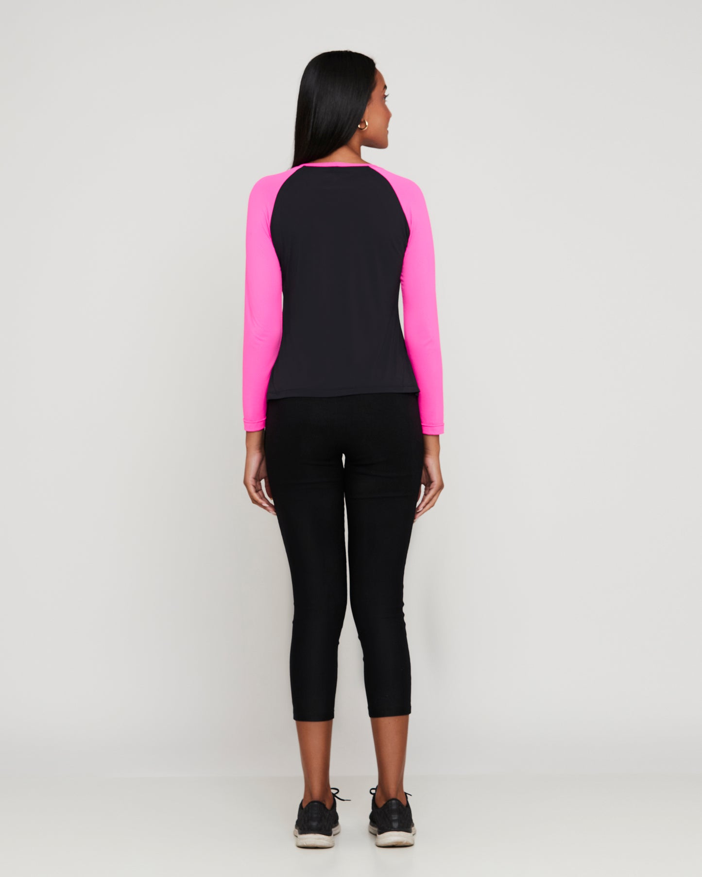 Women's Shirts AeroFit Apparel Long Sleeve Polyamide Raglan T-Shirt