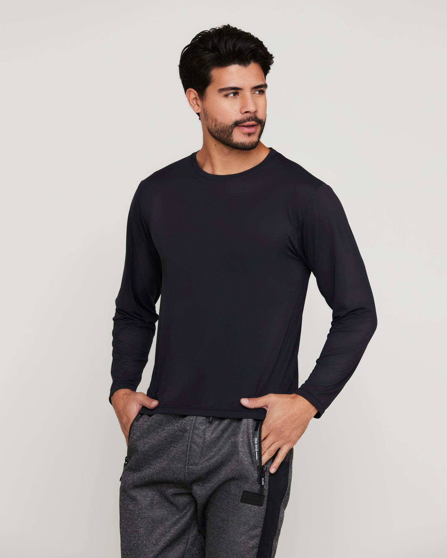 Men's Shirts Running to Life Long Sleeve Polyamide T-Shirt